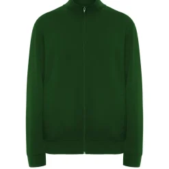 Roly CQ6439 - ULAN Sweat avec encolure montante et zip au ton