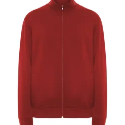 Roly CQ6439 - ULAN Sweat avec encolure montante et zip au ton