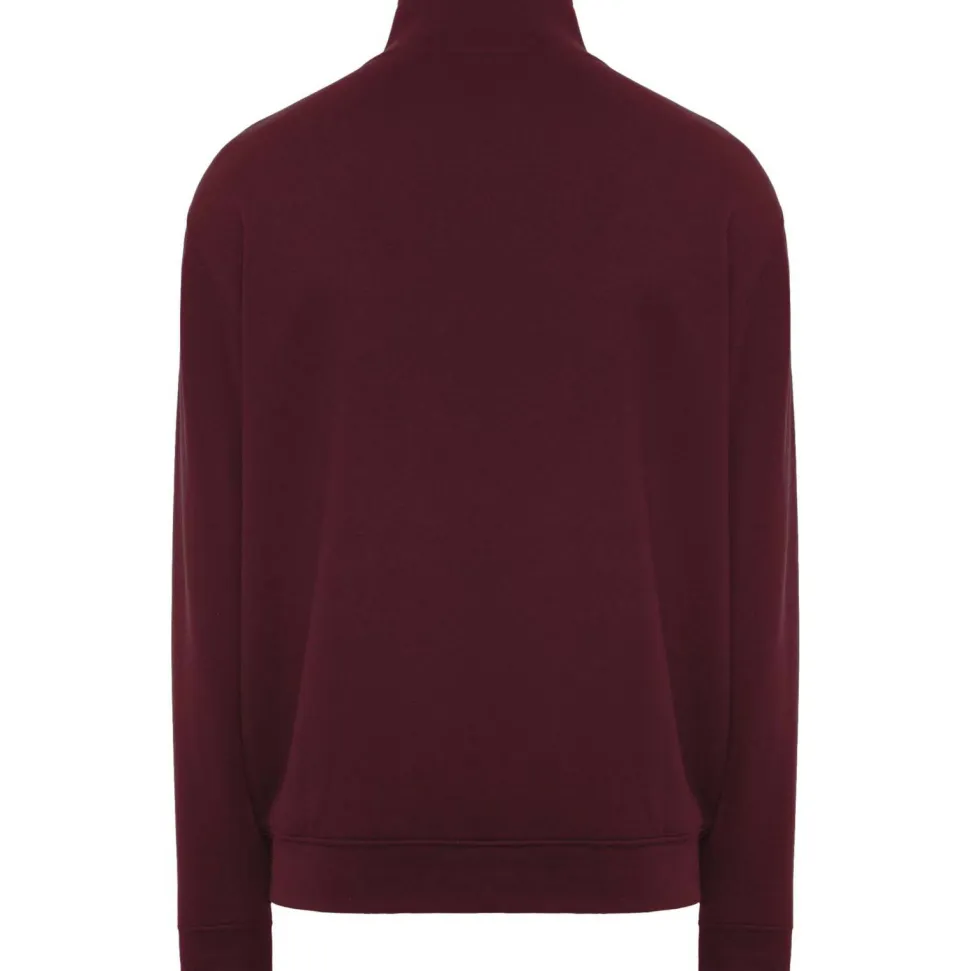 Roly CQ6439 - ULAN Sweat avec encolure montante et zip au ton