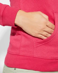 Roly CQ6425 - VELETA Sweat-shirt pour femme avec capuche doublée ton sur ton