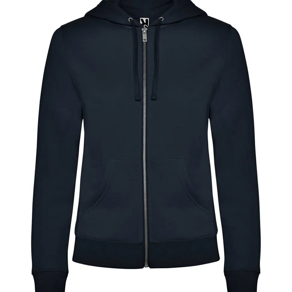 Roly CQ6425 - VELETA Sweat-shirt pour femme avec capuche doublée ton sur ton