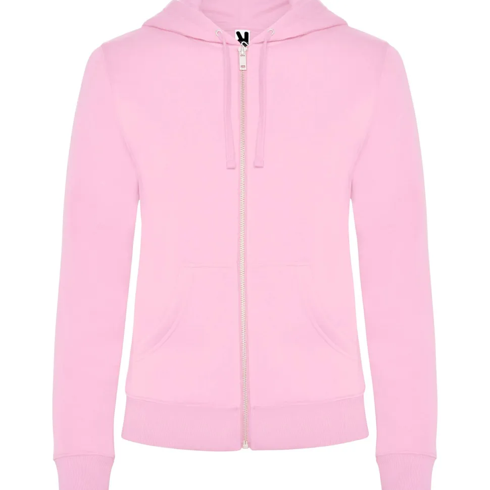 Roly CQ6425 - VELETA Sweat-shirt pour femme avec capuche doublée ton sur ton