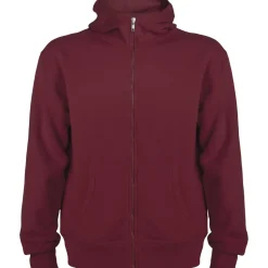 Roly CQ6421 - Veste à Capuche Montblanc avec Col Haut et Zip Complet