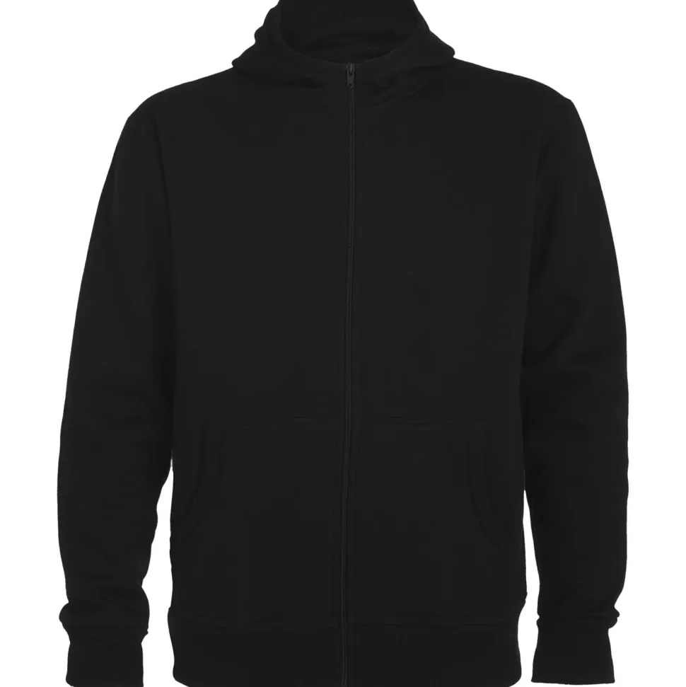 Roly CQ6421 - Veste à Capuche Montblanc avec Col Haut et Zip Complet