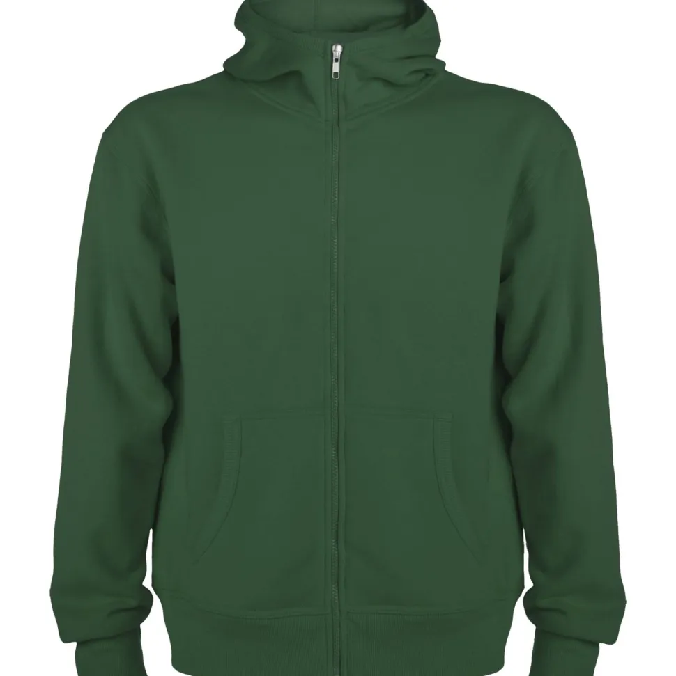 Roly CQ6421 - Veste à Capuche Montblanc avec Col Haut et Zip Complet