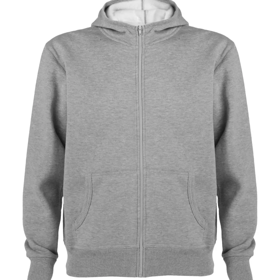 Roly CQ6421 - Veste à Capuche Montblanc avec Col Haut et Zip Complet
