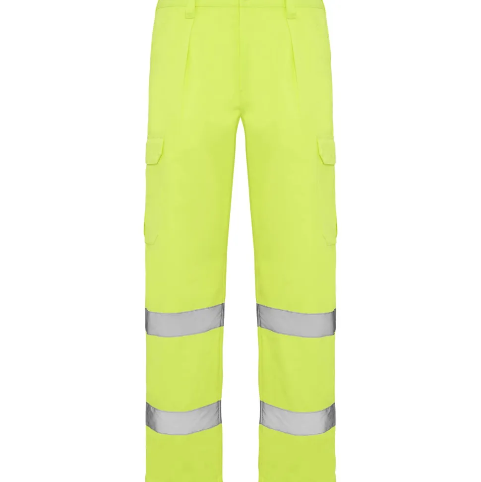 Roly HV9309 - ALFA Pantalon haute visibilité jaune fluorescent