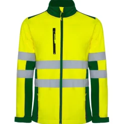 Roly HV9303 - ANTARES Soft shell bi-couleur haute visibilité