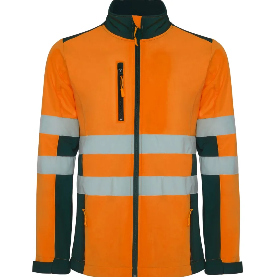Roly HV9303 - ANTARES Soft shell bi-couleur haute visibilité