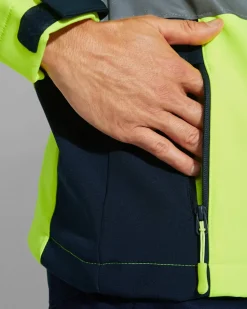 Roly HV9303 - ANTARES Soft shell bi-couleur haute visibilité