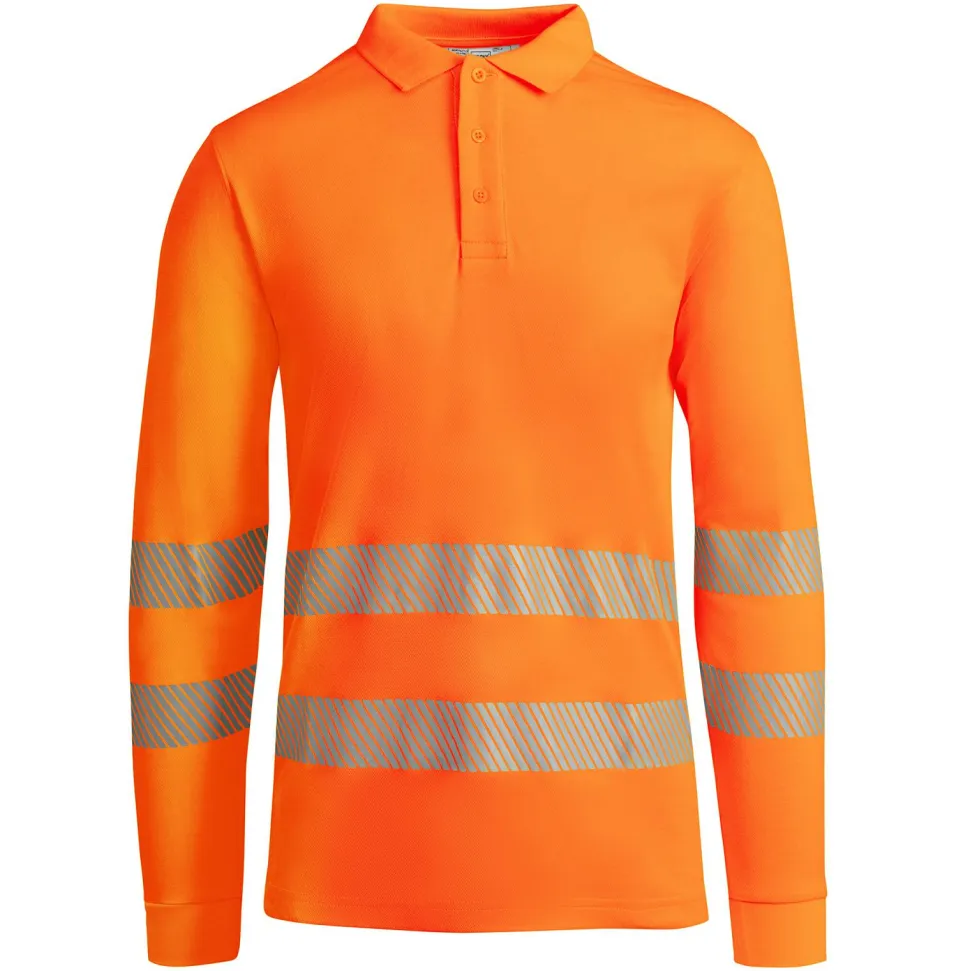 Roly HV9319 - ATRIO LS Polo technique haute visibilité à manches longues