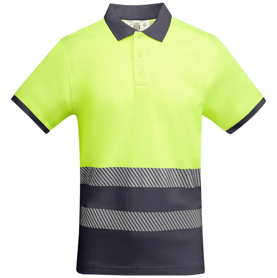 Roly HV9318 - ATRIO Polo technique haute visibilité à manches courtes