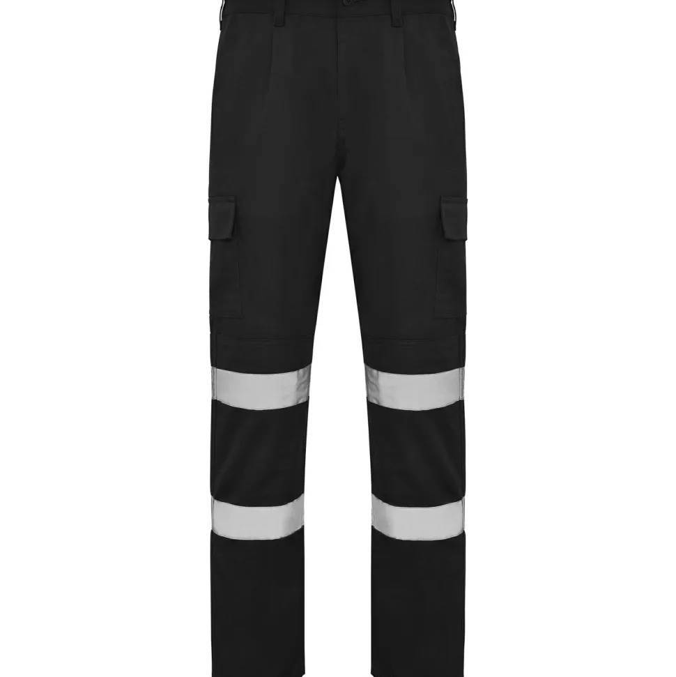 Roly HV9307 - DAILY HV Pantalon de visibilité nocturne en tissu résistant