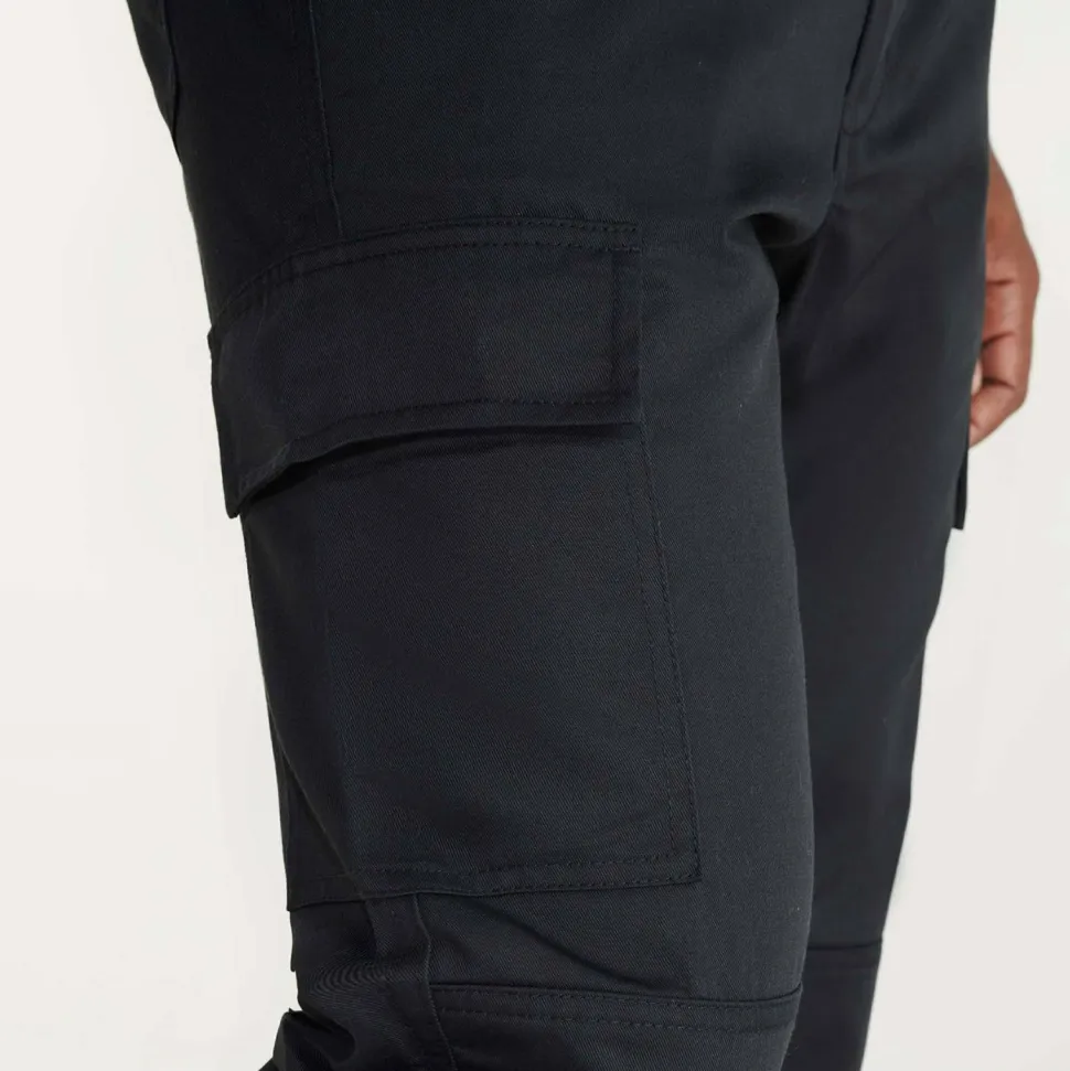 Roly HV9307 - DAILY HV Pantalon de visibilité nocturne en tissu résistant