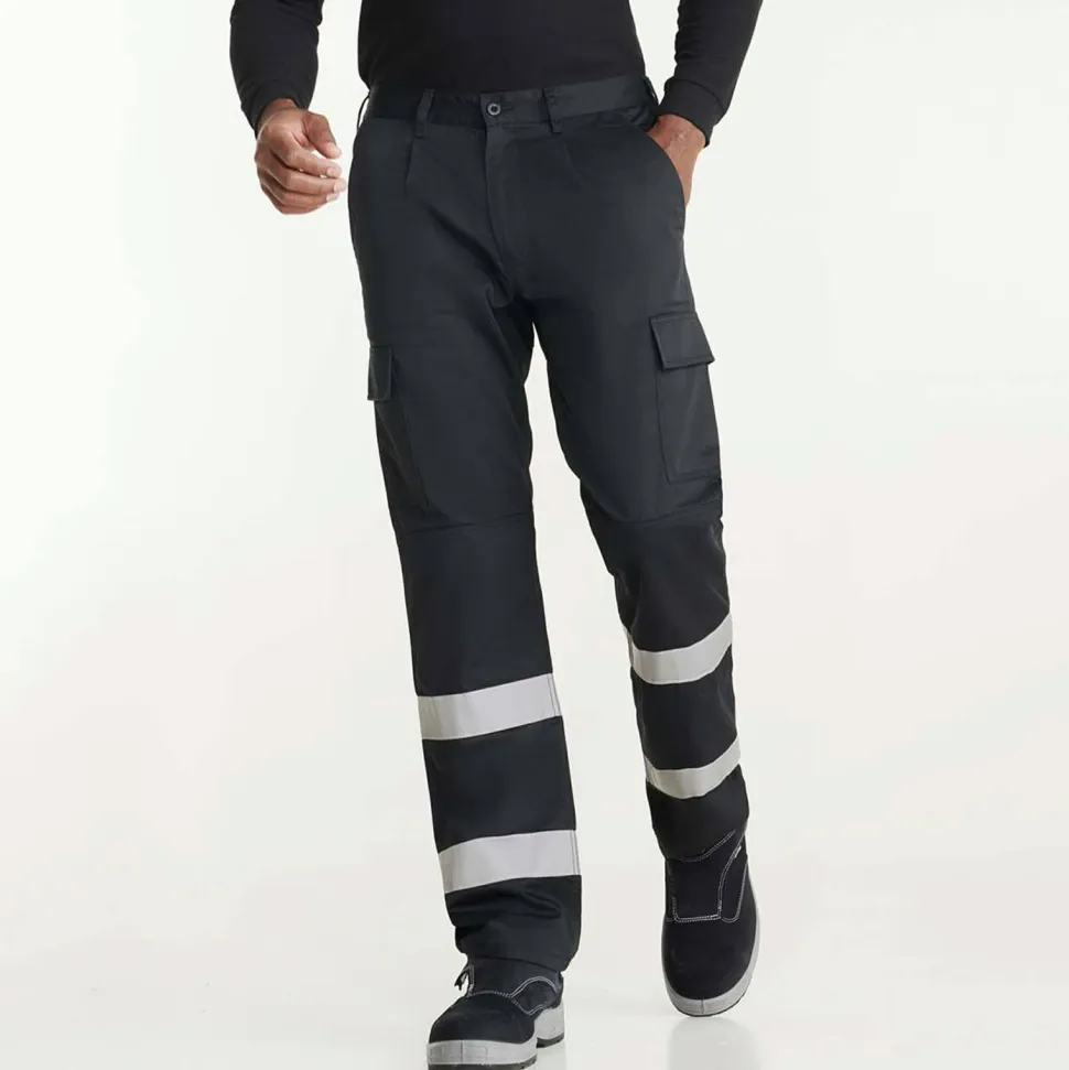 Roly HV9307 - DAILY HV Pantalon de visibilité nocturne en tissu résistant