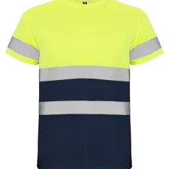 Roly HV9310 - DELTA T-shirt technique manches courtes haute visibilité