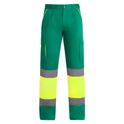 Roly HV9321 - ENIX Pantalon haute visibilité doublé à poches multiples