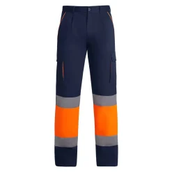 Roly HV9321 - ENIX Pantalon haute visibilité doublé à poches multiples