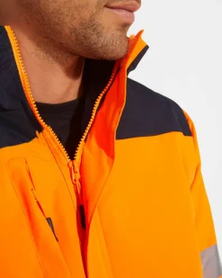 Roly HV9304 - EPSYLON Parka haute visibilité combinée en deux couleurs