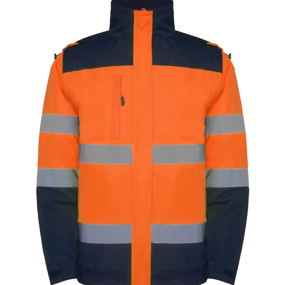 Roly HV9304 - EPSYLON Parka haute visibilité combinée en deux couleurs