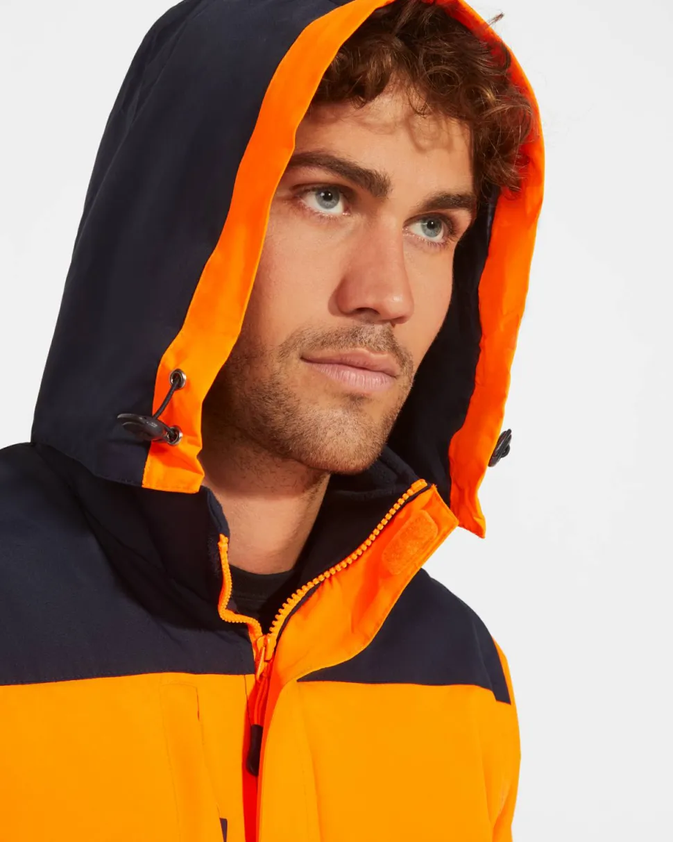 Roly HV9304 - EPSYLON Parka haute visibilité combinée en deux couleurs