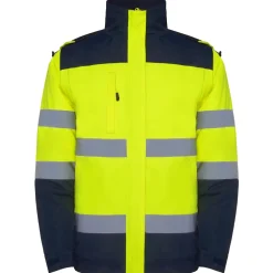 Roly HV9304 - EPSYLON Parka haute visibilité combinée en deux couleurs