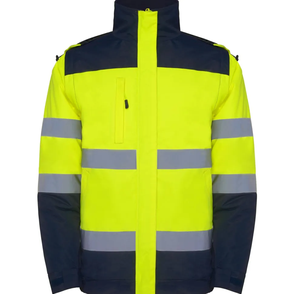 Roly HV9304 - EPSYLON Parka haute visibilité combinée en deux couleurs