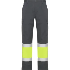 Roly HV9300 - NAOS Pantalon d'été multi-poches haute visibilité