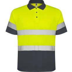 Roly HV9302 - POLARIS Polo technique manches courtes haute visibilité