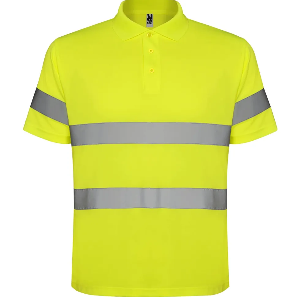 Roly HV9302 - POLARIS Polo technique manches courtes haute visibilité