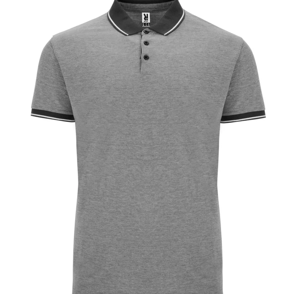 Roly PO0395 - BOWIE Polo chiné manches courtes