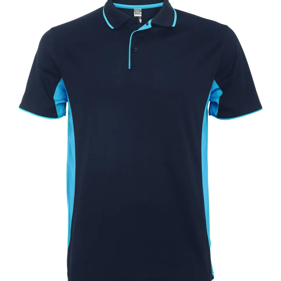 Roly PO0421 - MONTMELO Polo technique bicolore manches courtes