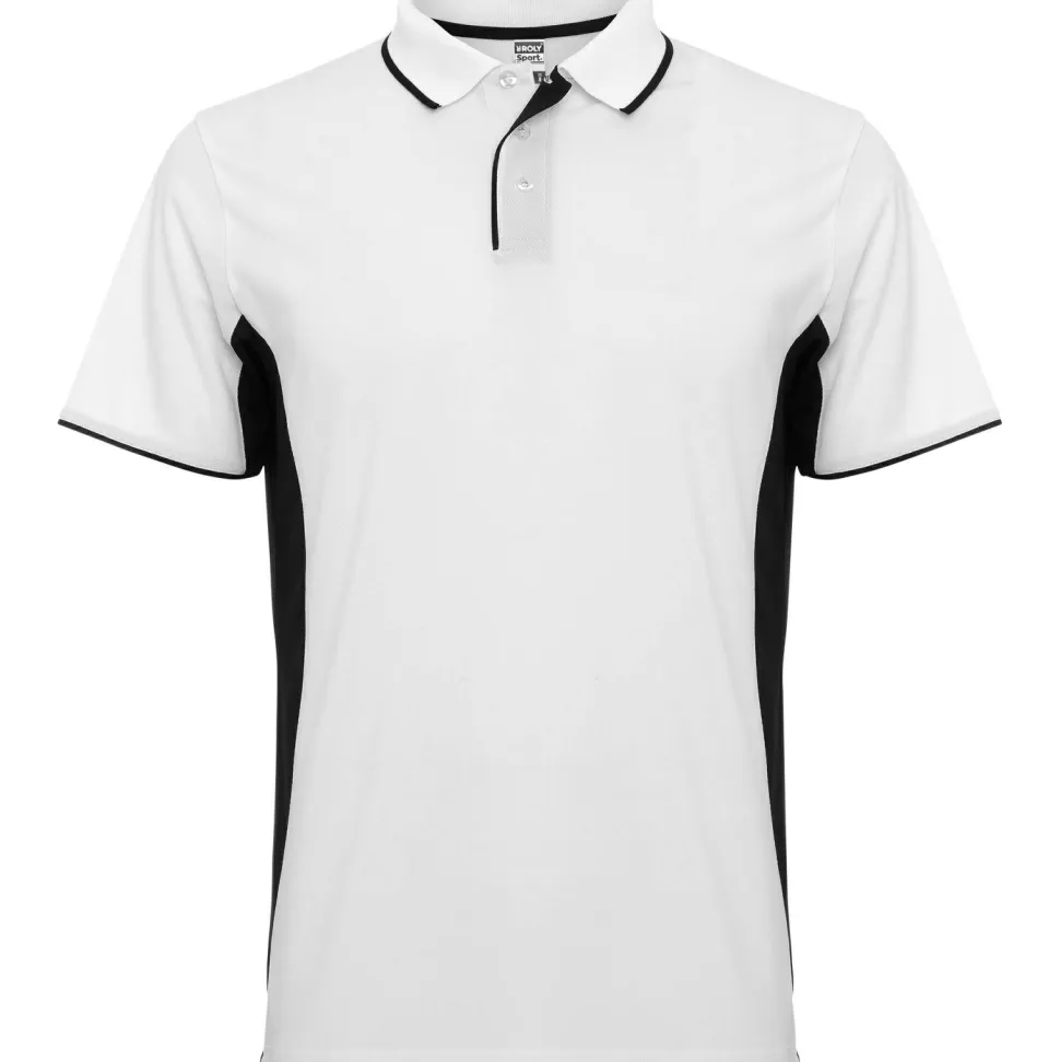Roly PO0421 - MONTMELO Polo technique bicolore manches courtes