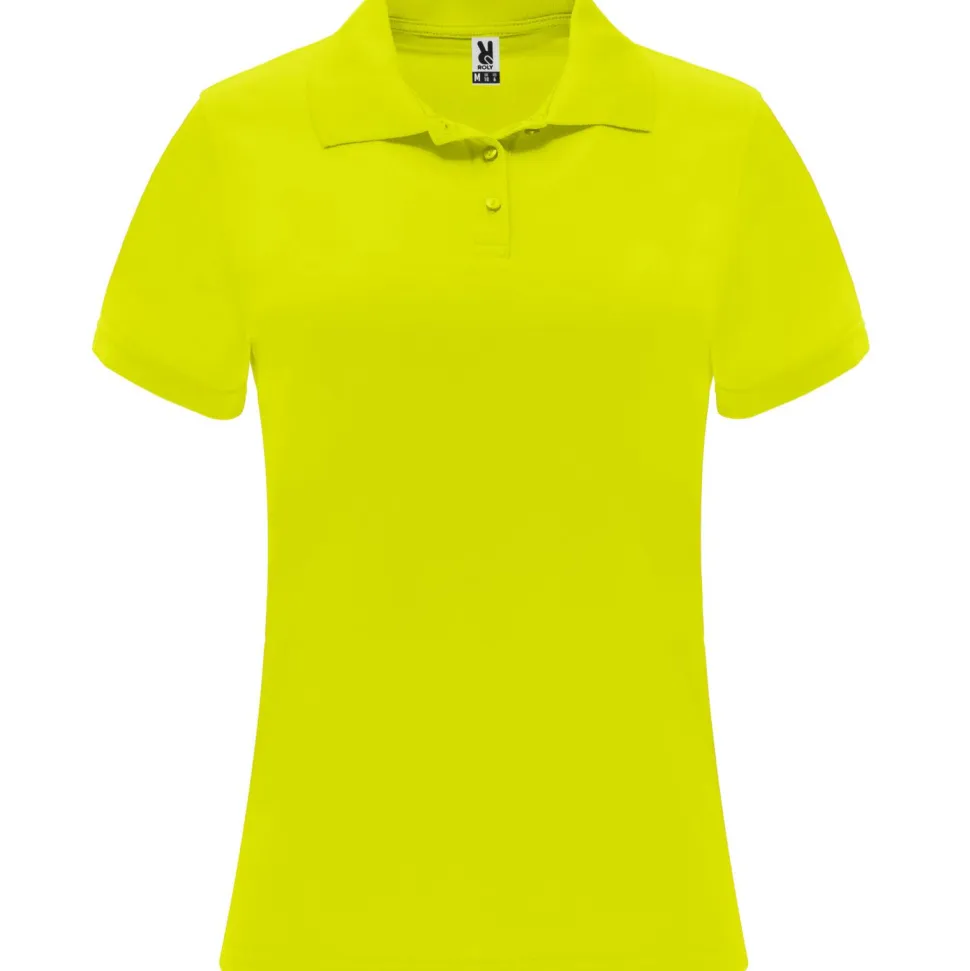 Roly PO0410 - MONZHA WOMAN Polo technique en manches courtes pour femme