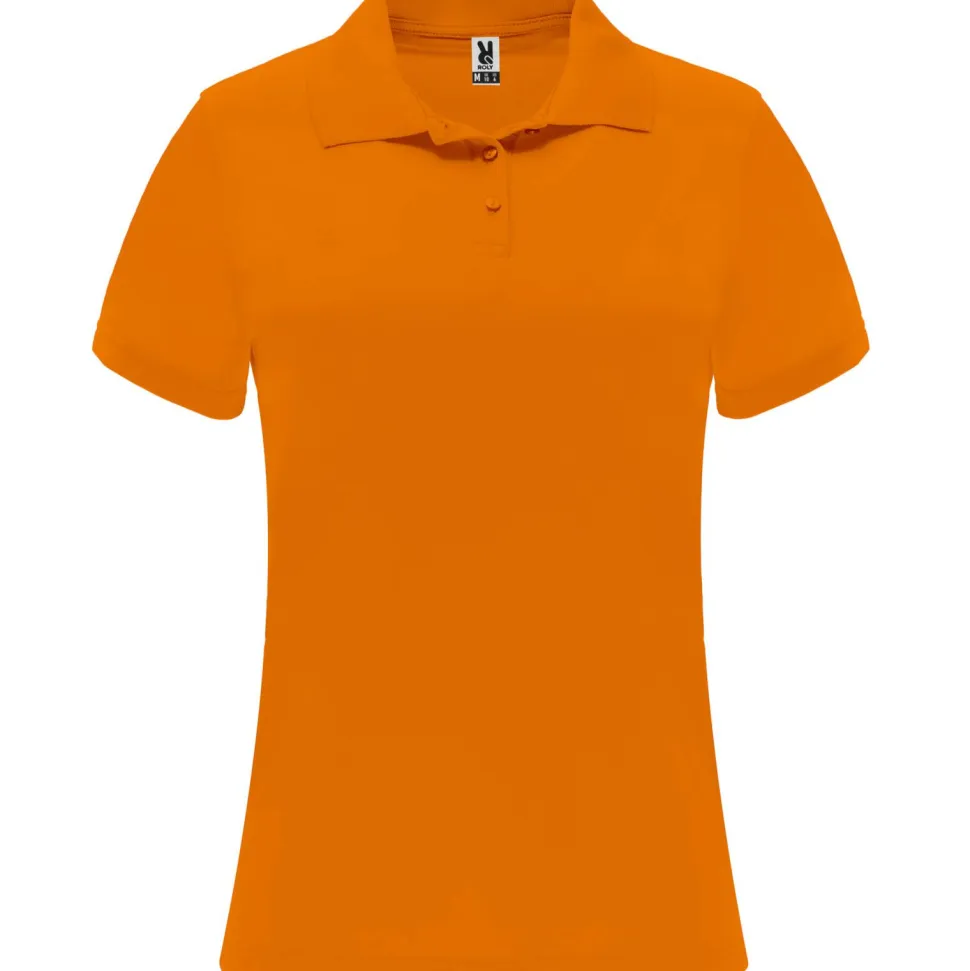 Roly PO0410 - MONZHA WOMAN Polo technique en manches courtes pour femme