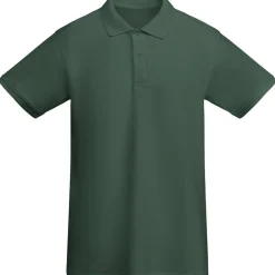 Roly PO6617 - Polo en Coton Bio Certifié avec Col et Manches Côtelés
