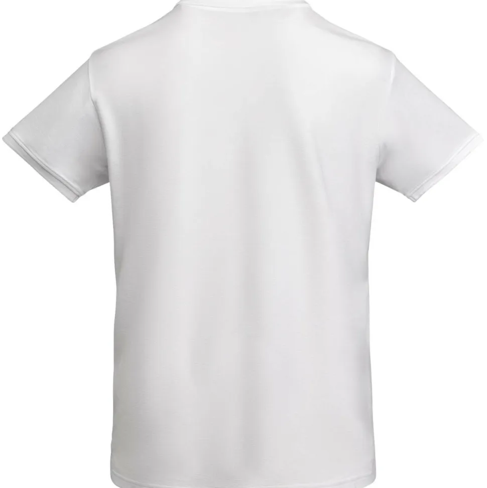 Roly PO6617 - Polo en Coton Bio Certifié avec Col et Manches Côtelés