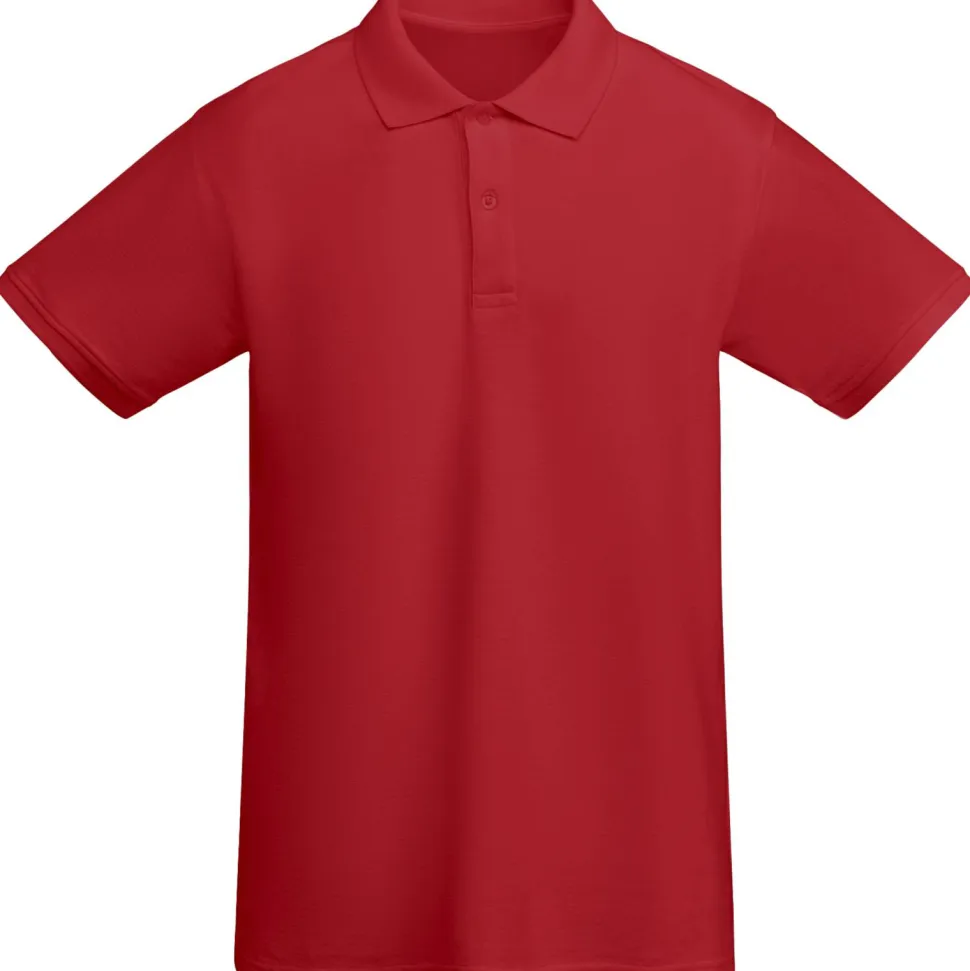 Roly PO6617 - Polo en Coton Bio Certifié avec Col et Manches Côtelés