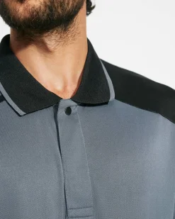 Roly PO8410 - SAMURAI Polo à manches courtes avec des couleurs combinées