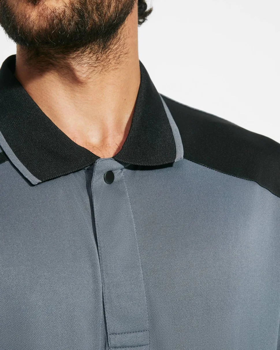 Roly PO8410 - SAMURAI Polo à manches courtes avec des couleurs combinées