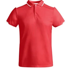Roly PO0402 - TAMIL Polo technique à manches courtes en polyester recyclé antibactérien
