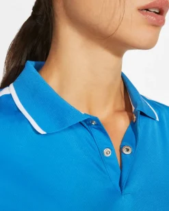 Roly PO0409 - TAMIL WOMAN Polo technique ajusté à manches courtes pour femme en polyester recyclé antibactérien