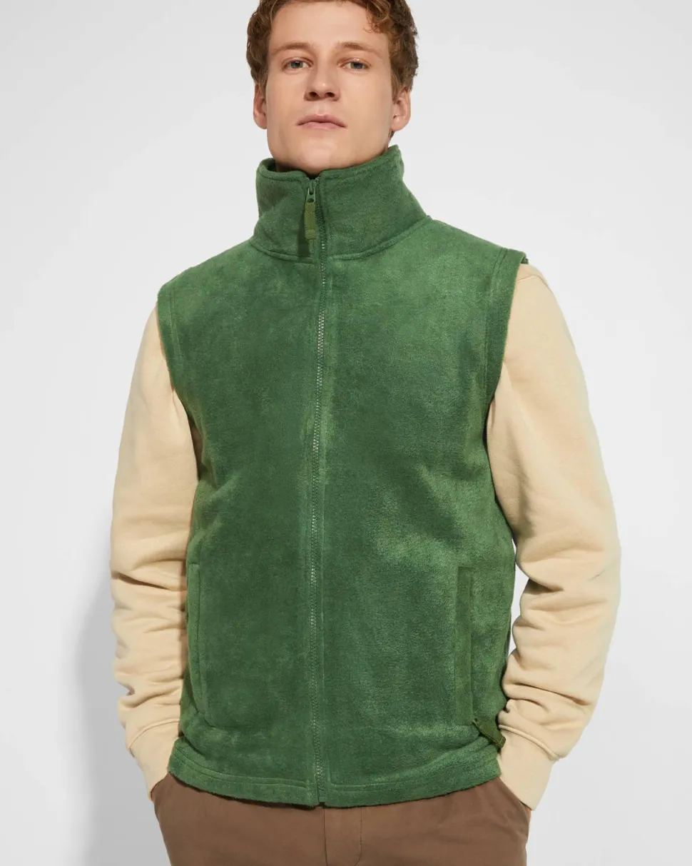 Roly RA1099 - BELLAGIO Gilet polaire avec col montant et zip ton sur ton