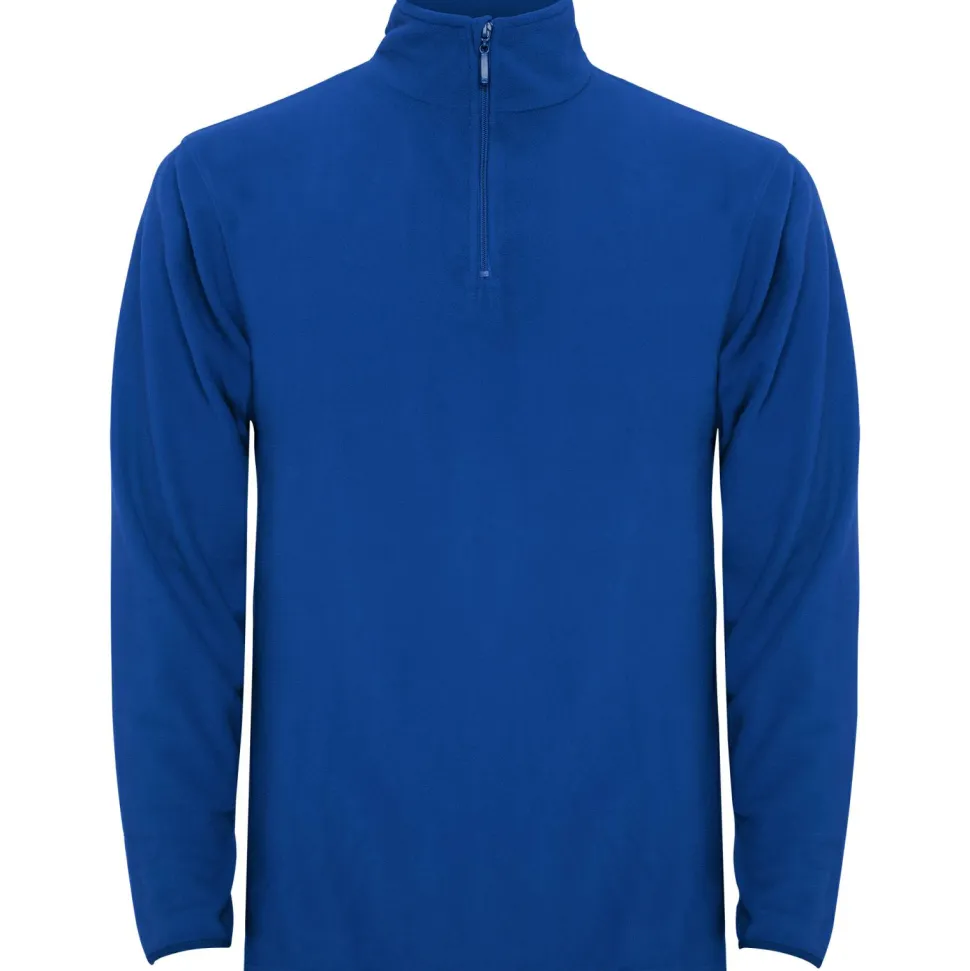 Roly SM1095 - Veste Polaire Microfibre avec Demi-Zip et Protection Menton