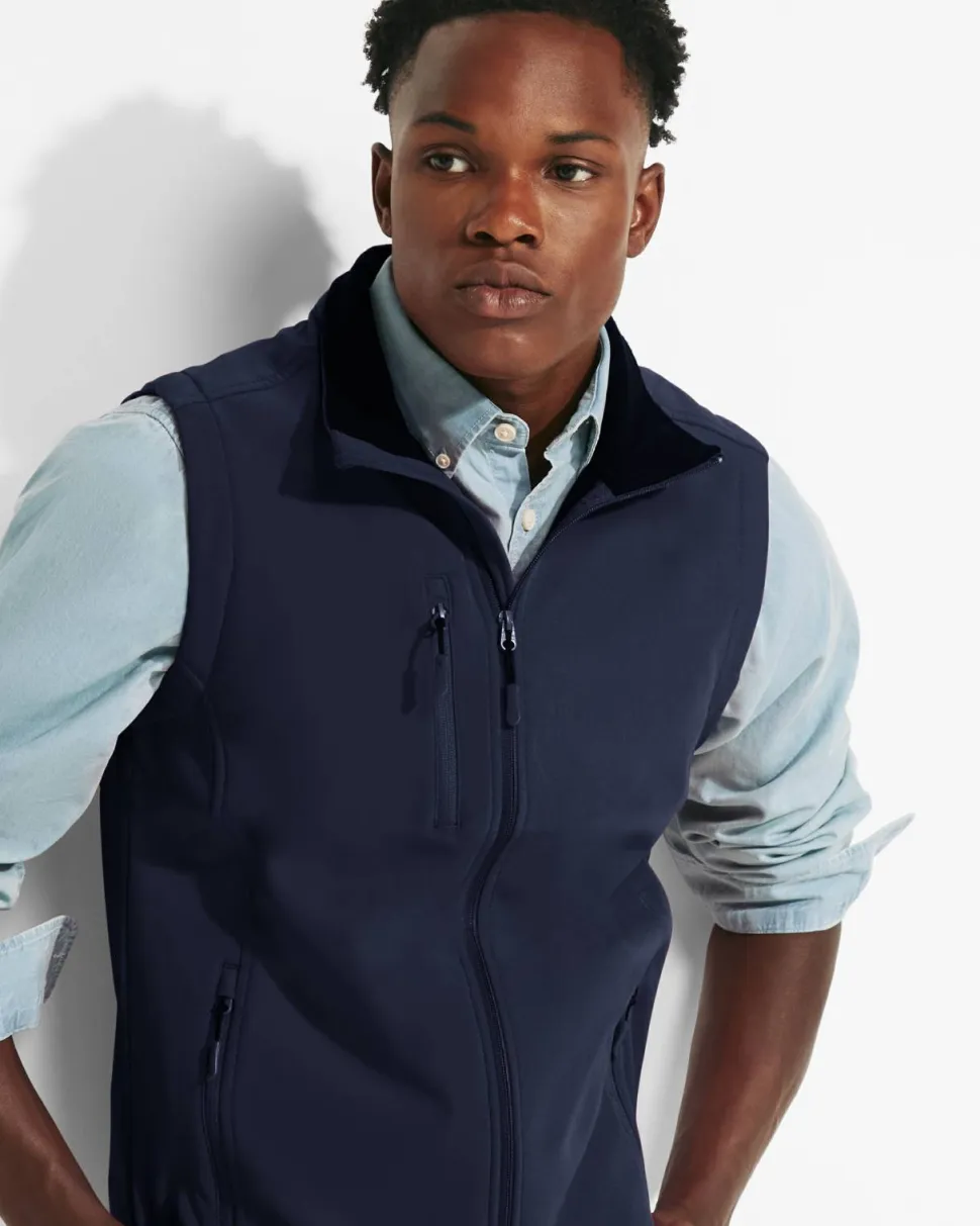 Roly SS6438 - QUEBEC Gilet softshell 2 couches
