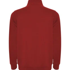 Roly SU1109 - ANETO Sweat avec demi zip ton sur ton et col montant