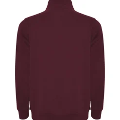 Roly SU1109 - ANETO Sweat avec demi zip ton sur ton et col montant