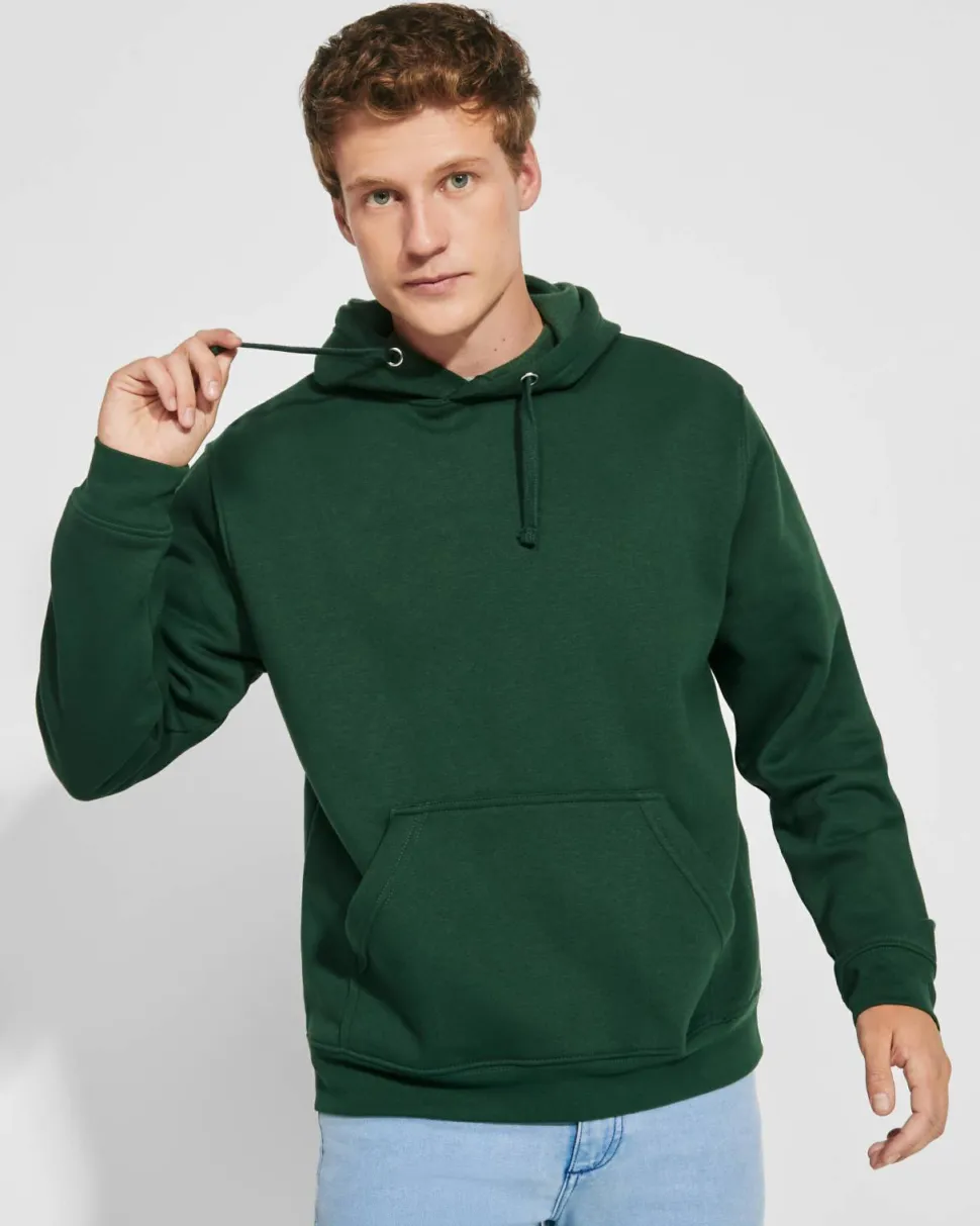 Roly SU1087 - CAPUCHA Sweat-shirt capuche avec poche kangourou et cordon de serrage
