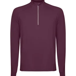 Roly SU1031 - ESTAMBUL Sweatshirt technique brossé avec une manche raglan et un motif demi fermeture à glissière inversée avec un détail réfléchissant