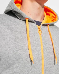 Roly SU1105 - FUJI Veste en maille molleton non gratté avec details fluo